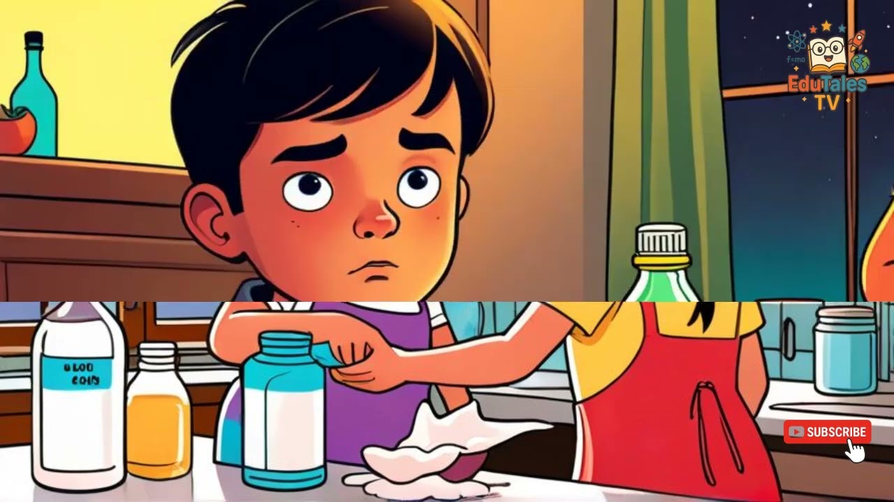 🌋 Science & Discovery – Bottle Volcano and the Bubble Eruption