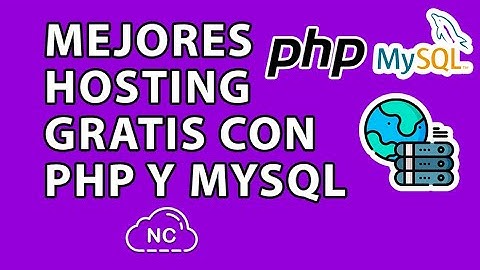 LOS MEJORES HOSTING GRATIS CON PHP Y MYSQL