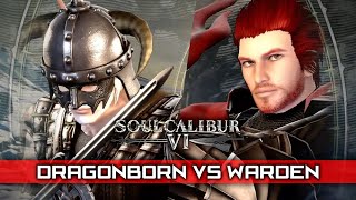 Dragonborn (Skyrim) vs. The Warden (Dragon Age) ★ Soul Calibur 6 CPU vs. CPU Fight