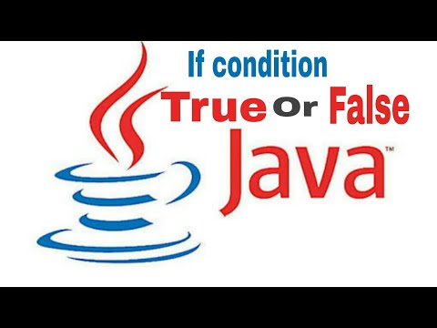 If condition true or false java program