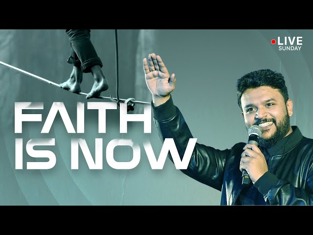 📖 Divine Revelation LIVE : FAITH IS NOW| English - Malayalam message||Br.Raunaq Mathew | May 12,2024