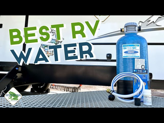 REGENERATING a RV Portable Water Softener. Easy DIY. 