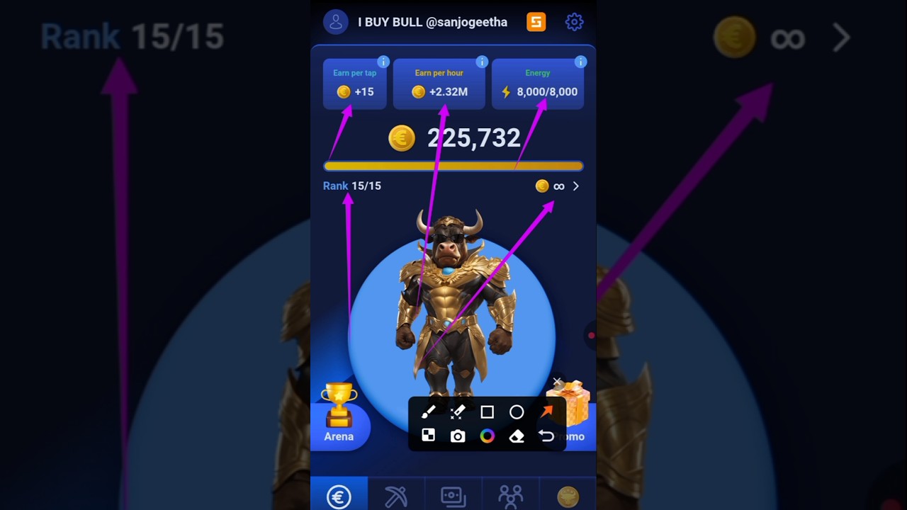 Battle Bulls Earn Per Hour Kaise Badhaye 