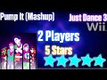 Just Dance 3 Wii - Pump It Mashup (2 Players, 5 Stars)