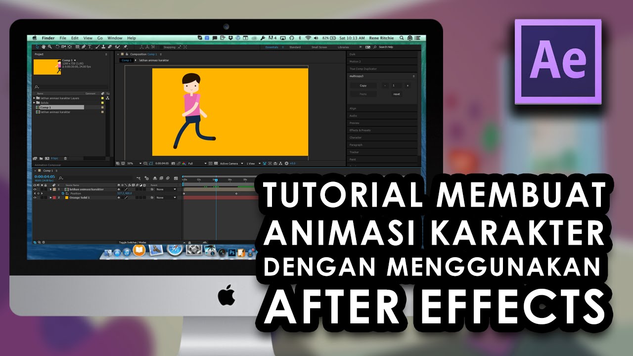 Tutorial Membuat Animasi Karakter Dengan After Effects YouTube