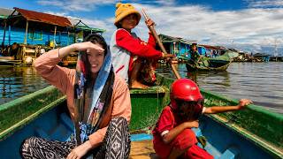 24h dans un village flottant au Cambodge !