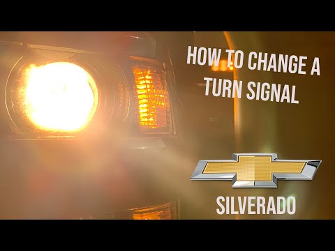 2015-19 Silverado HD Turn Signal Bulb Replacement