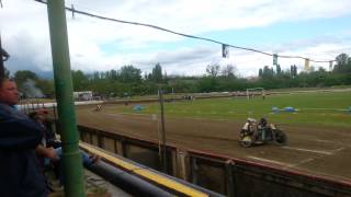 Grass-track 3รจme manche sides Morizes 1-05-13