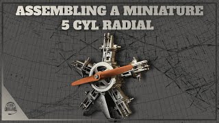 Assembling a Miniature 5 Cylinder Radial Engine - TECHING DIY by Flight Dojo 6,772 views 1 year ago 5 minutes, 4 seconds