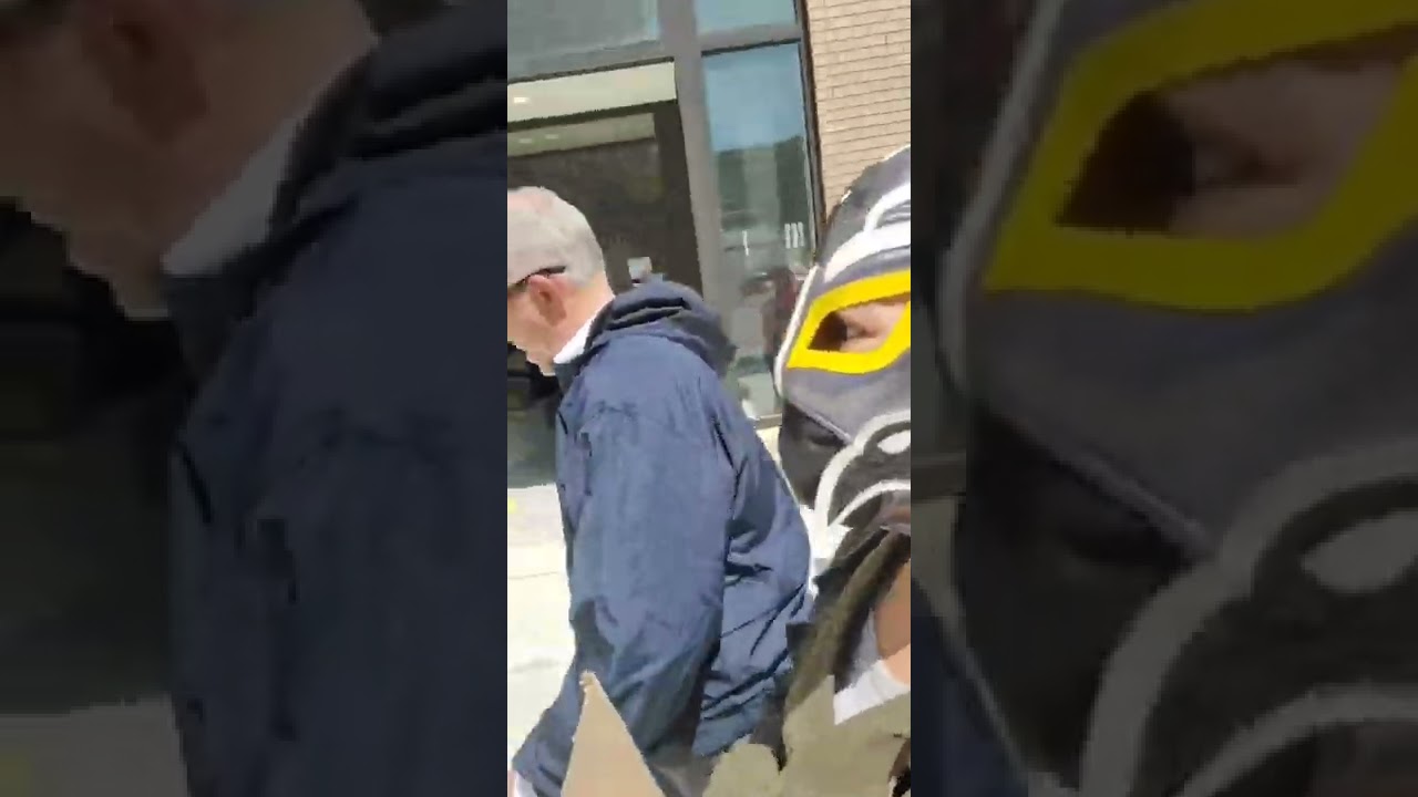 downtown Akron Ohio at Lock 3. Serve The People Akron birddogged local "leaders" Mayor Dan Horrigan