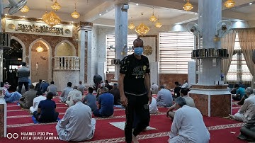 بداية سورة الحجر من تلاوة الجمعة في جامع خالد بن الوليد القارئ ابو عبيدة