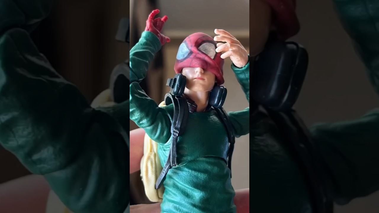 SpiderHAND stop motion web swing animation! 