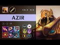 Azir Mid vs Syndra - KR Challenger Patch 25.22