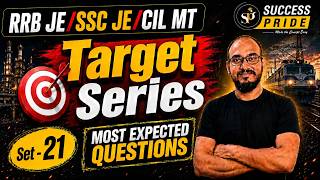 RRB JE/SSC JE/ CIL MT/ BTSC JE/OSSC JE Civil Engineering Classes | Target Series by Vaibhava Sir