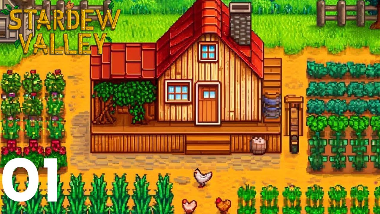 Stardew Valley 1.6 full playthrough 01