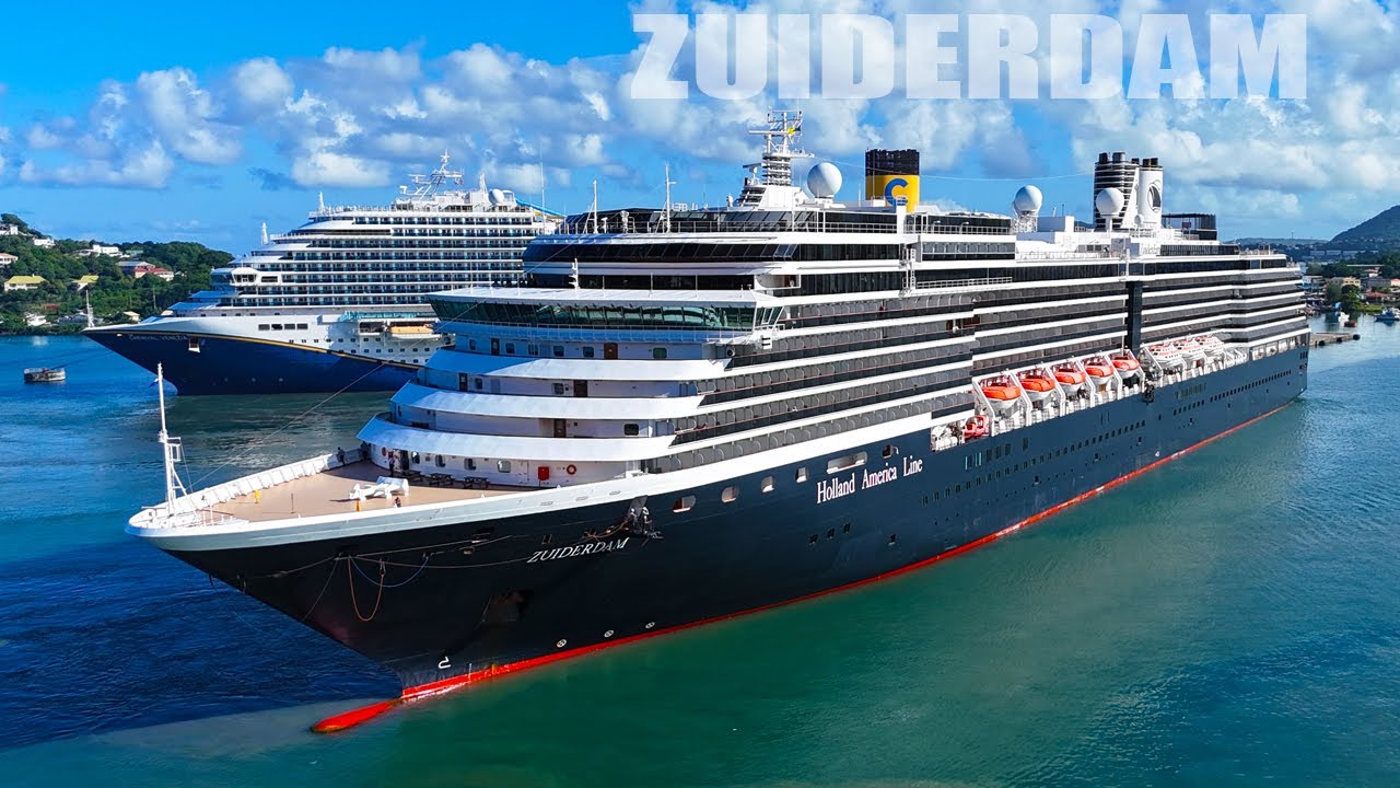 ZUIDERDAM || Shipspotting Castries St. Lucia || 25.10.2025