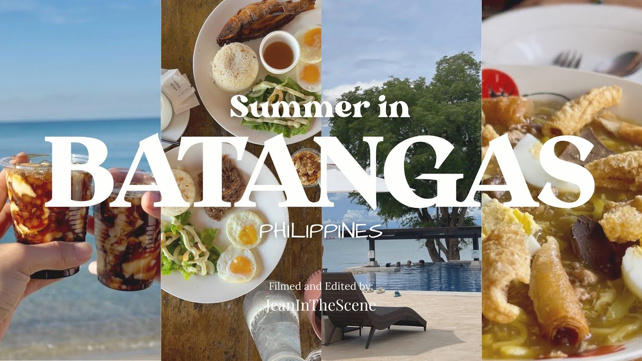 Summer in the Philippines | Family Moments, Lomi, Spicy Halo-halo & Laiya Batangas Beach Resorts