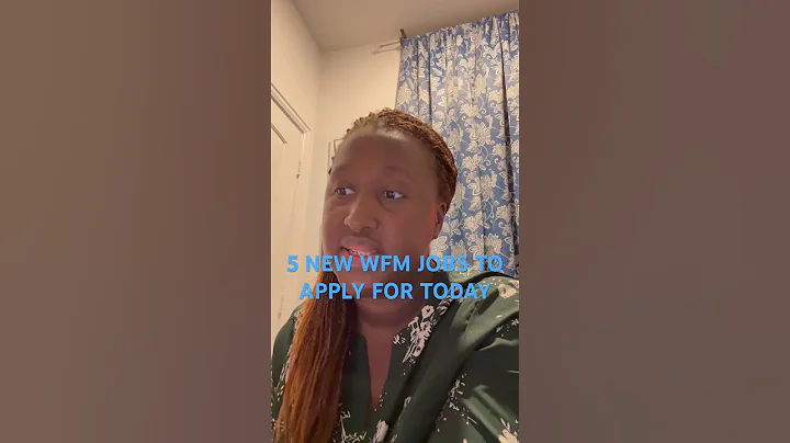5 NEW WFM JOBS TO APPLY FOR