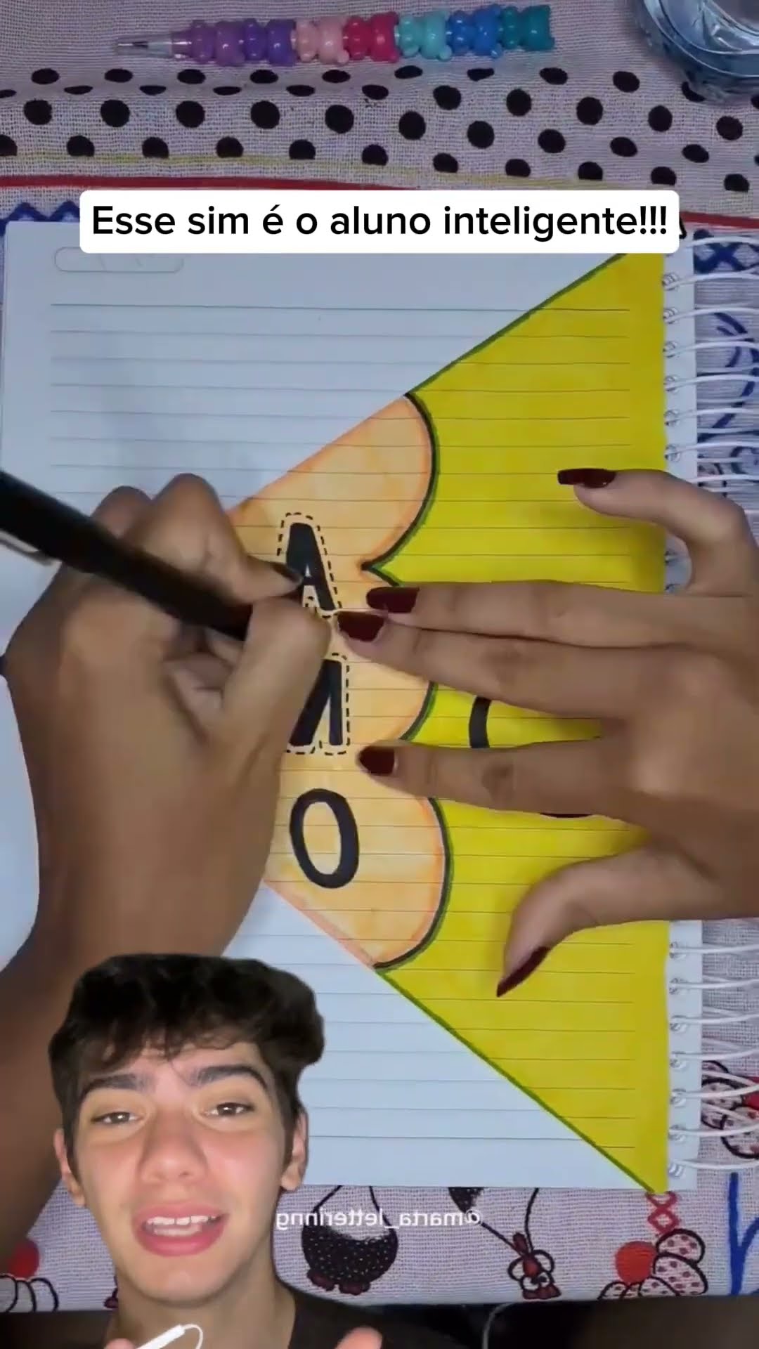 ?✍️ Decore seu caderno com dobras e desenhos incríveis! Prático e super criativo!