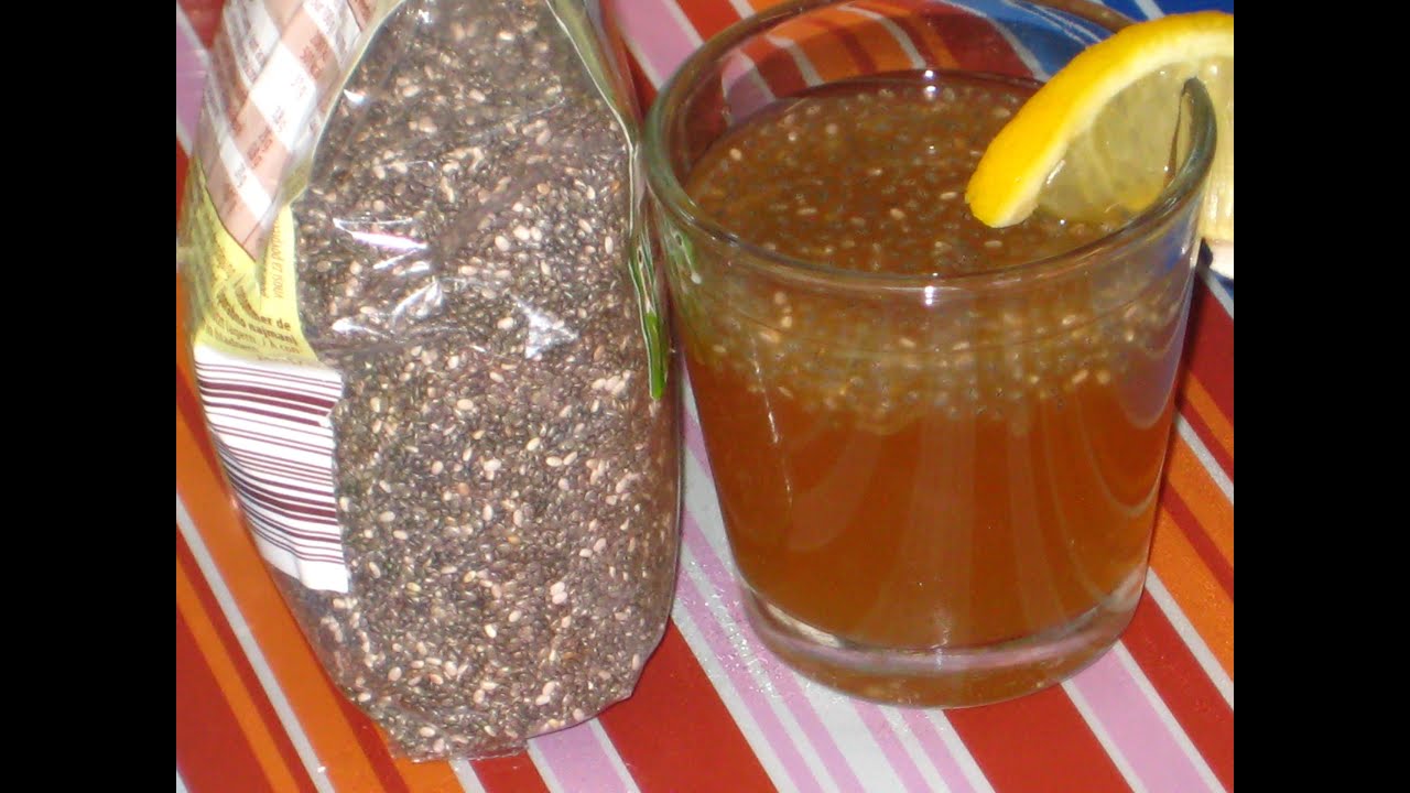 Détox au citron et graines de chia / Лимонный детокс с чиа