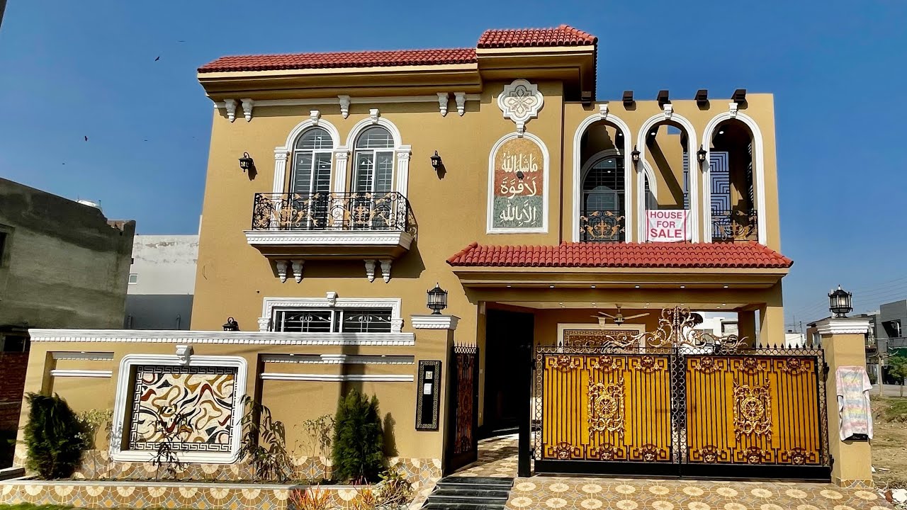 10 Marla Spanish Design House For Sale In State Life,Lahore 