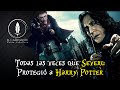 Todas las veces que Severus Snape Protegió a Harry Potter