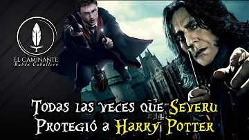 ¿Snape hechizó la escoba de Harrys?