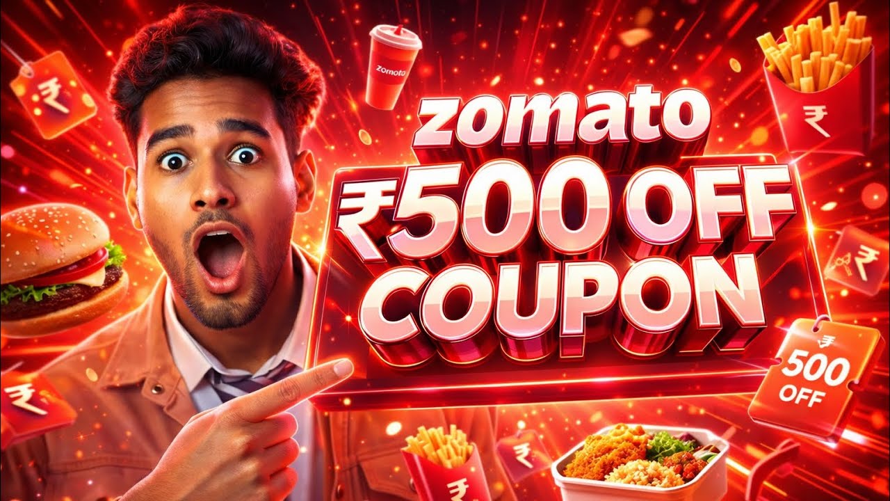 Zomato Coupon Code Today – Flat 60% OFF + Extra ₹150 Cashback (Verified Deals)