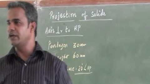 Engineering Graphics   Projection of Solids