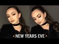 NEW YEARS EVE GOLD GLITTER MAKEUP TUTORIAL