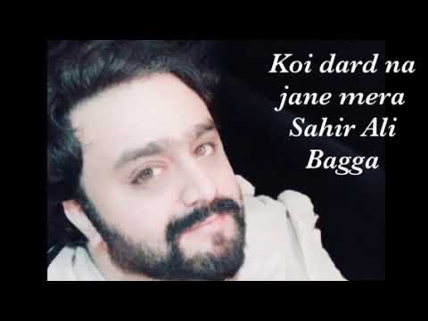 Sahir Ali Bagga   Koi Dard Na Janay Mera  Haye Rabba