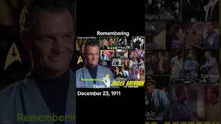 Remembering James Gregory, born December 23, 1911 and passed away September 16, 2002.