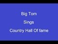 Country hall of fame  on screen lyrics  big tom  the mainliners