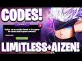NEW! ALL Working LIMITLESS+AIZEN UPDATE CODES FOR ANIME APOCALYPSE! ANIME APOCALYPSE CODES