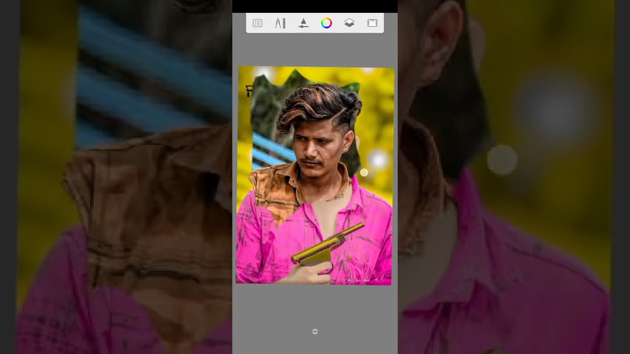 pink colour PicsArt editing lr Dneditz