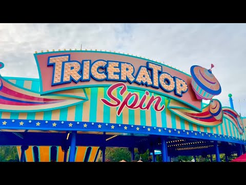 TriceraTop Spin at DinoLand U.S.A. Last Day at Disney’s Animal Kingdom