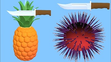 Satisfying Slicing Game! Relaxing ASMR Slicing Video