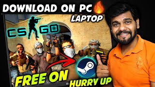 Its FREE Game 🔥How To Download CS GO On PC  - Counter Strike Global⚡ Install CS GO On Pc Laptop screenshot 1