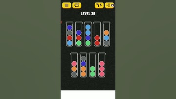 Ball Sort Puzzle Level 36