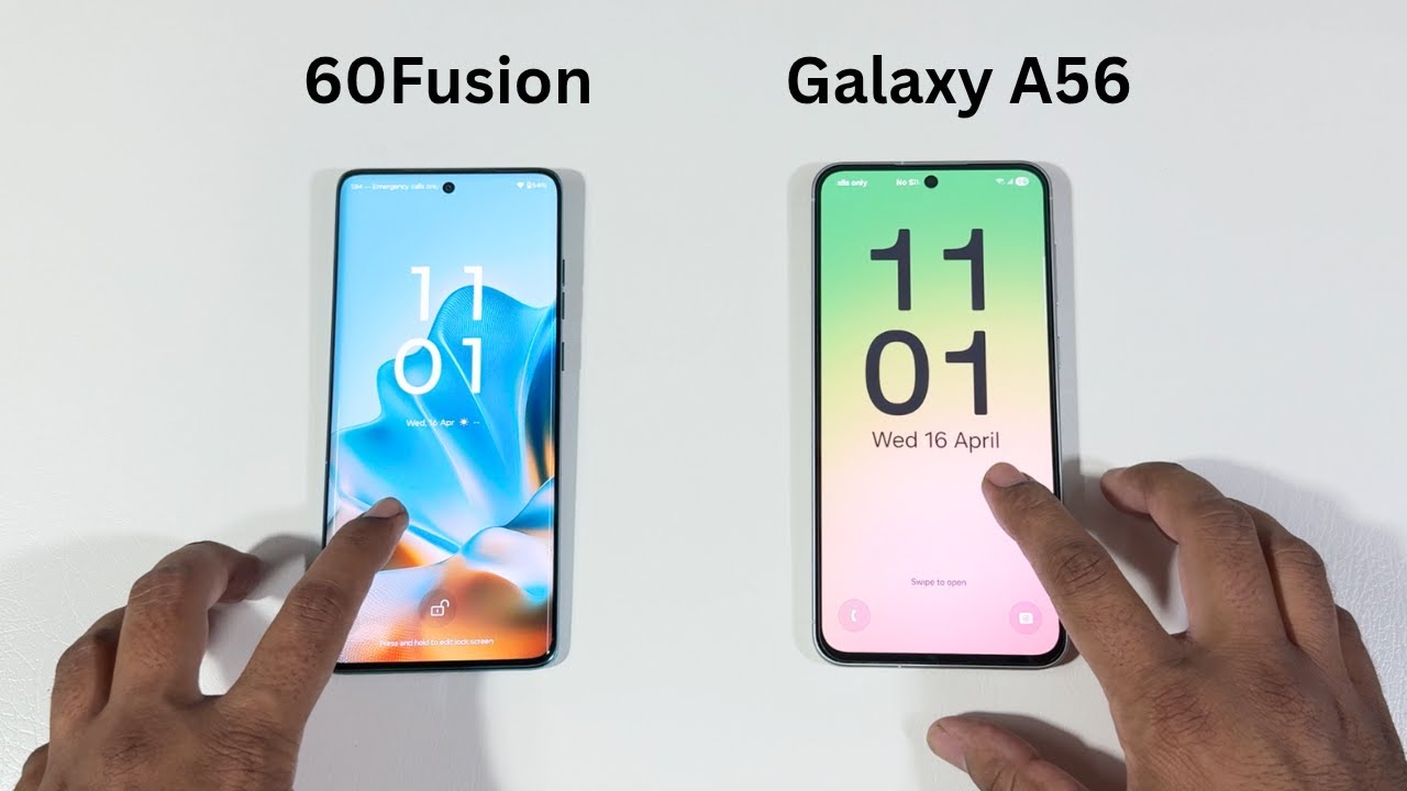 Samsung Galaxy A56 vs Motorola Edge 60 Fusion | Speed Test | Camera Comparison
