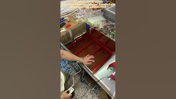 How to make a led light strips illuminated smart mirror with touch switch#ledmirror #lightmirror