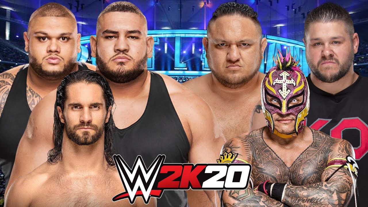 WWE 2K20 | SETH ROLLINS & AOP vs REY MYSTERIO, SAMOA JOE & KEVIN OWENS