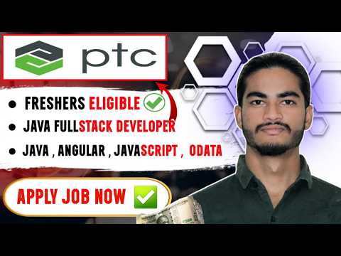 PTC Hiring 2026 🔥 Java Full Stack Developer Apprentice | Freshers | Pune Jobs | Apply Now