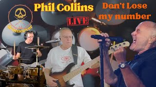 Phil Collins - Dont lose my number (Live 1997) | Cover Drums Bass