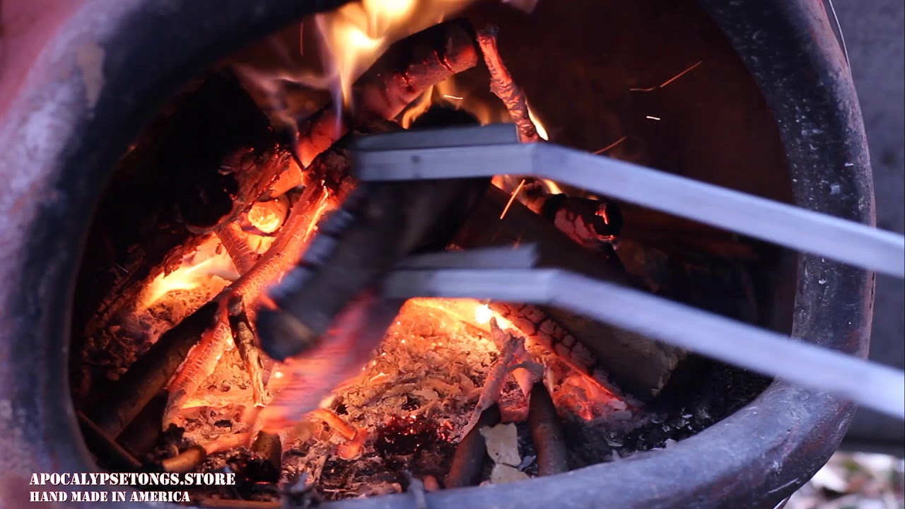 Making Apocalypse Tongs (Fire Pit Tongs, Campfire Tongs) YouTube