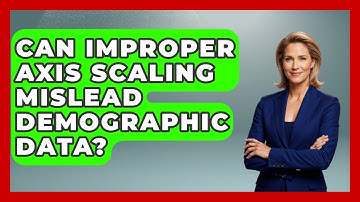 Can Improper Axis Scaling Mislead Demographic Data? - Demographic Data Answers