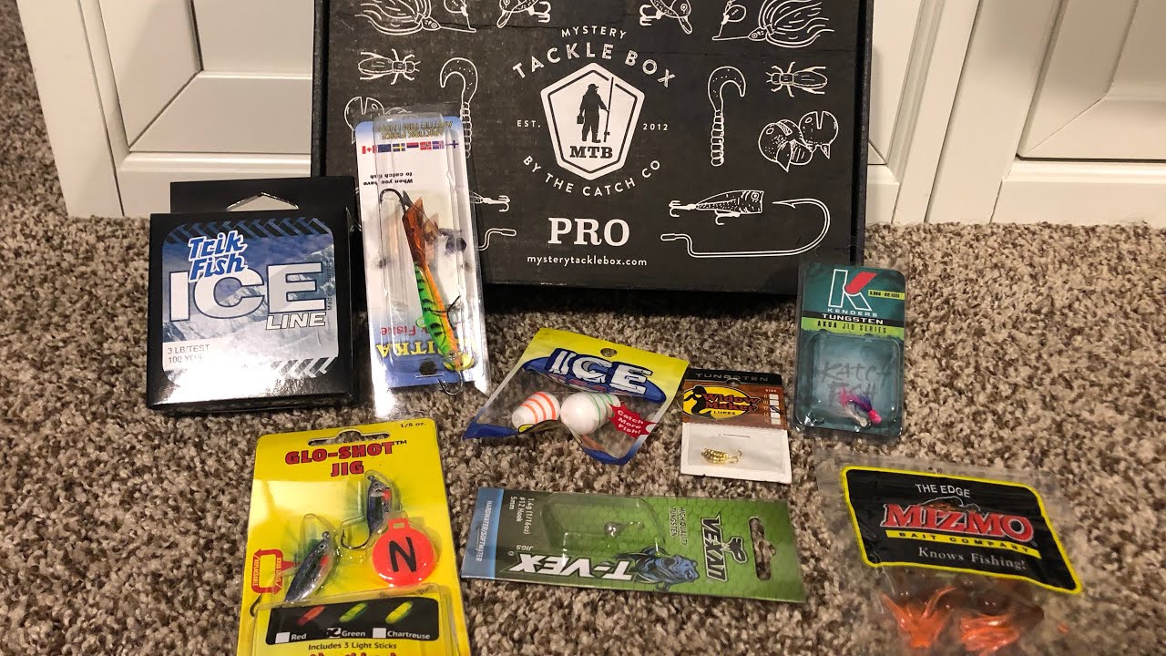 Mystery Tackle Box Pro Ice Fishing Unboxing - February 2020 