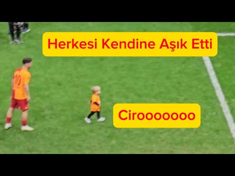 Ciro Üçlü Çektirdi Ardından Kaleye Girdi Tribünleri Coşturdu / Galatasaray Başakşehir
