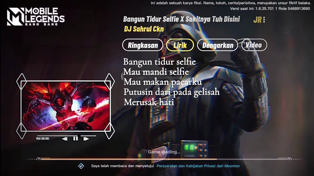 Loading Screen Mobile Legend Versi Jedag Jedug Hero Argus | No Pasword ...