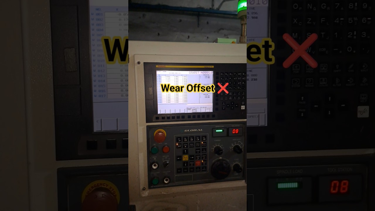 Wear Offset me ye galti mat karo ❌ | CNC Tips